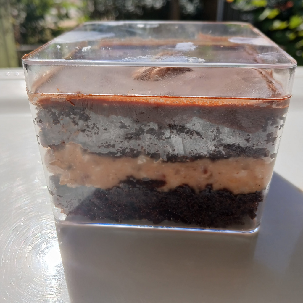 German Chocolate Cake- 12 oz. Container