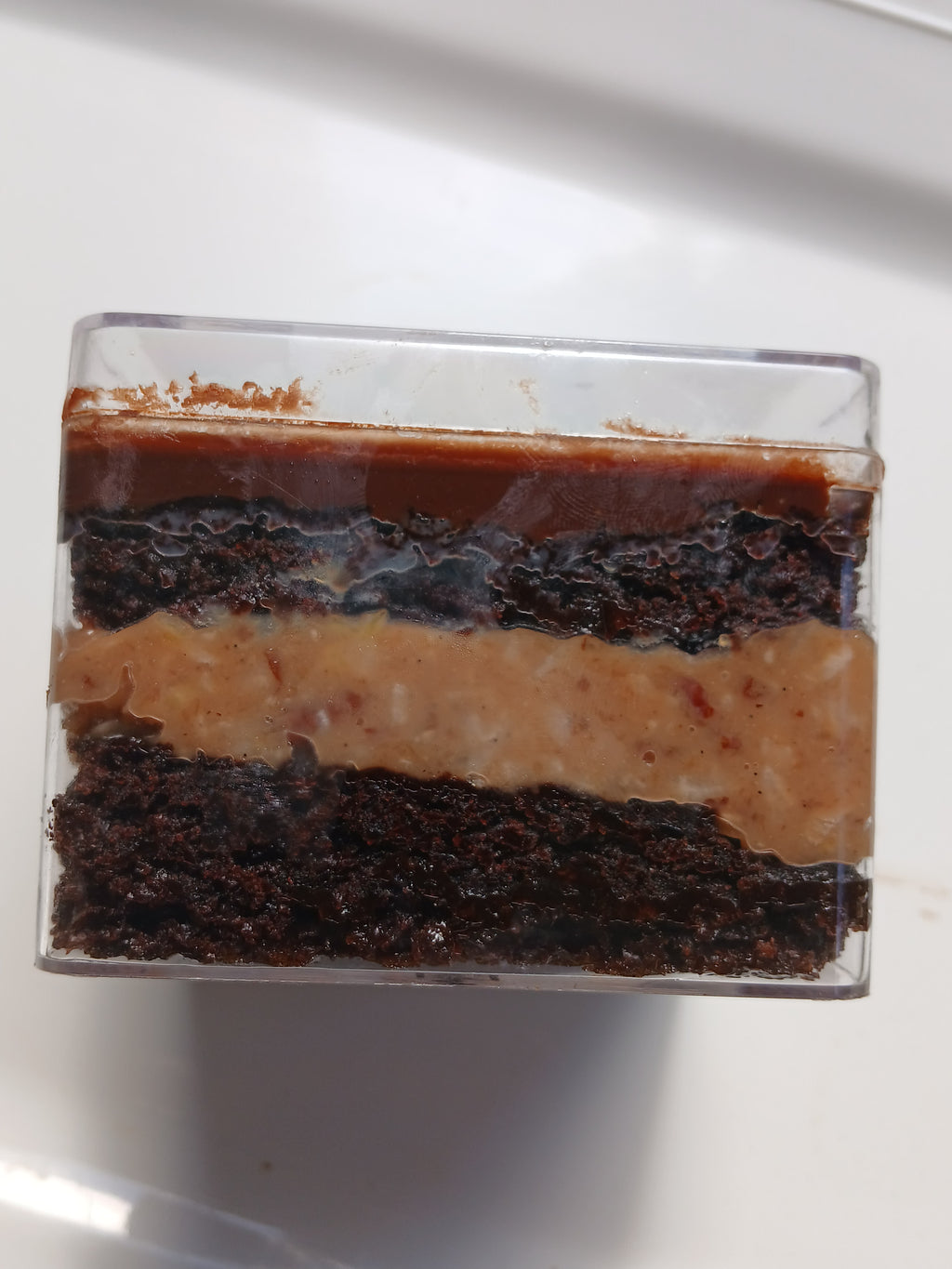 German Chocolate Cake- 12 oz. Container