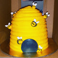 Bumble Bee Custom Cake- 6 Inch Buttercream