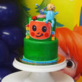Custom Cocomelon Cake & Cupcake Set