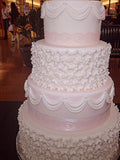 4 Tier Wedding Cake- Fondant