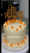 pumpkin theme cake